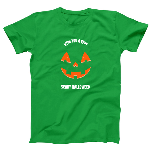 Wish You a Very Scary Halloween Women's T-shirt | Green