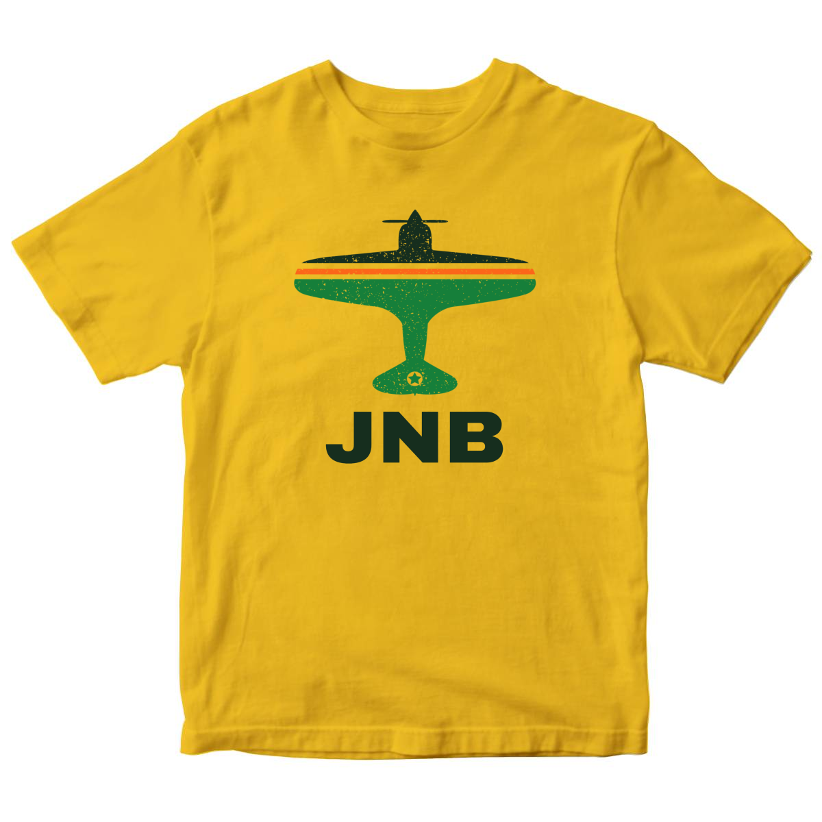 Fly Johannesburg JNB Airport Kids T-shirt | Yellow