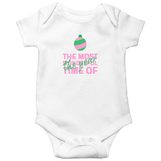 The Most Wonderful Time of the Year Baby Bodysuits