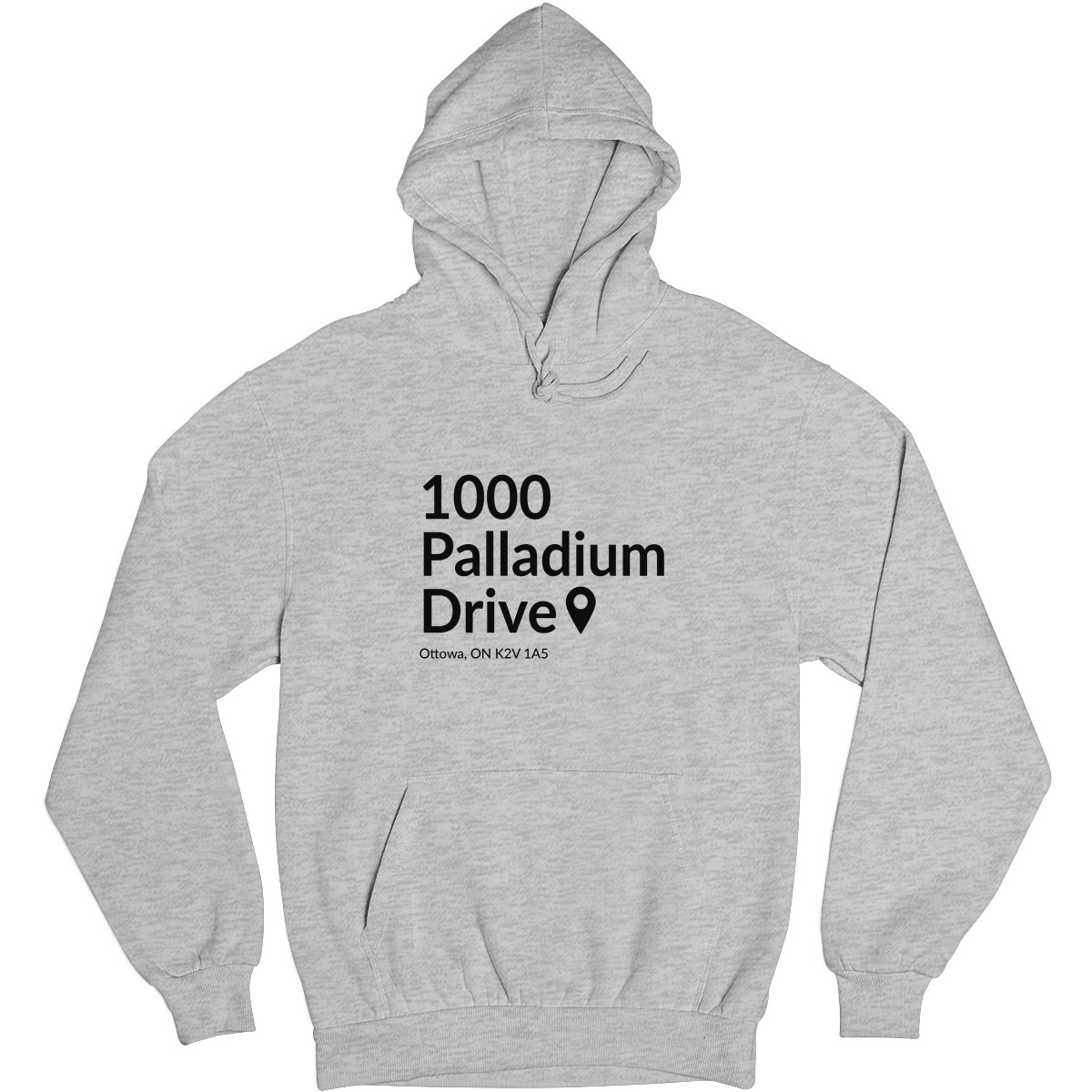 Ottawa Hockey Stadium Unisex Hoodie | Gray