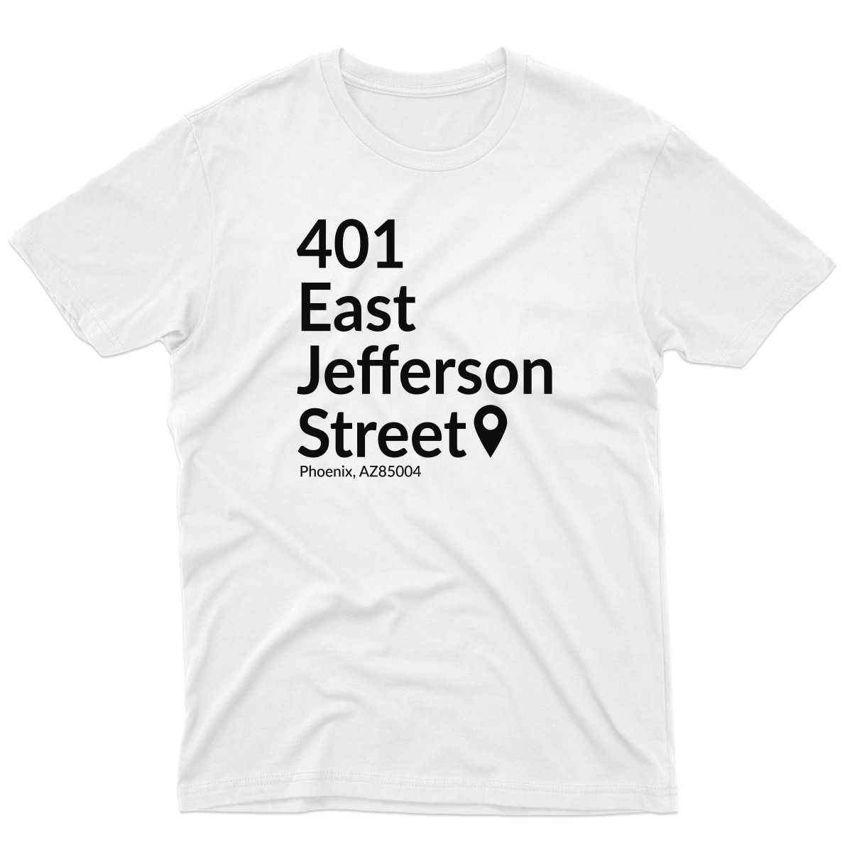 Arizona Baseball Stadium Men's T-shirt | White