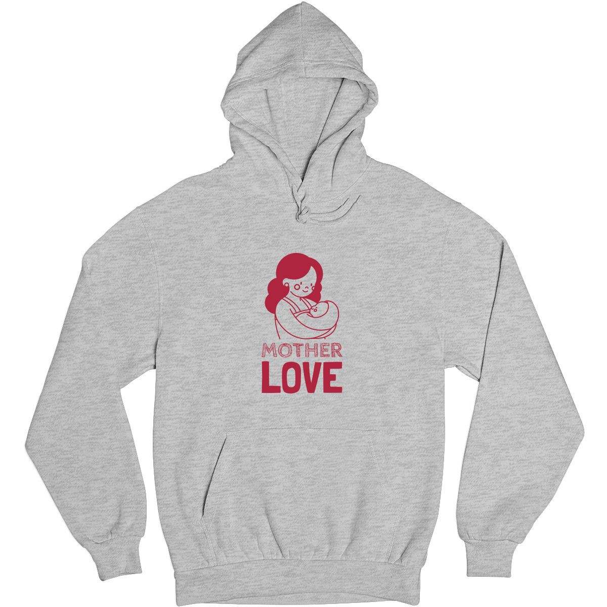 Mother Love Unisex Hoodie | Gray