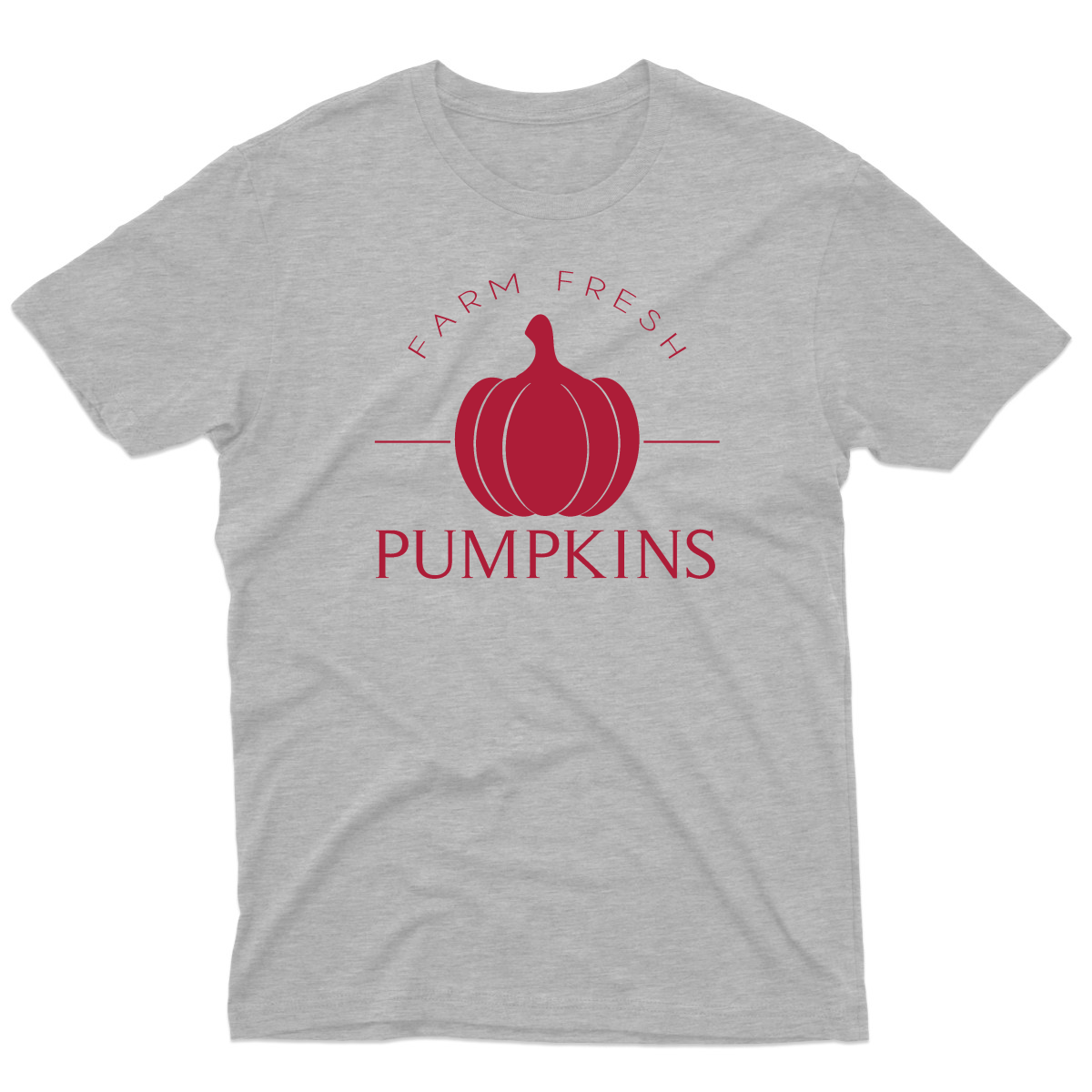 Farm Fresh Pumpkins Men's T-shirt | Gray