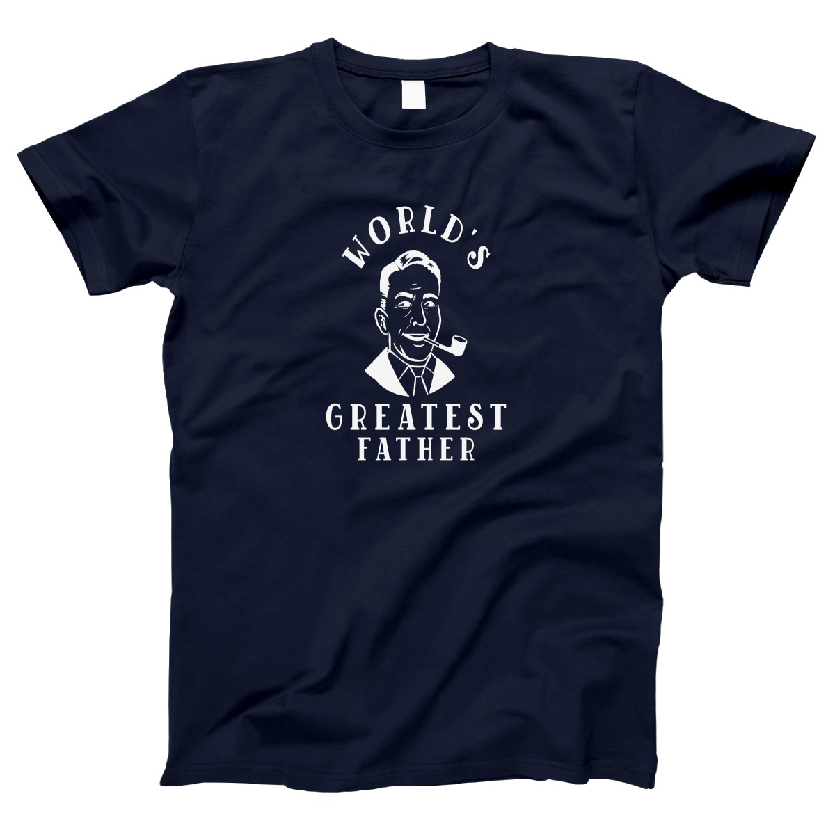 World's Greatest Father Women's T-shirt | Navy