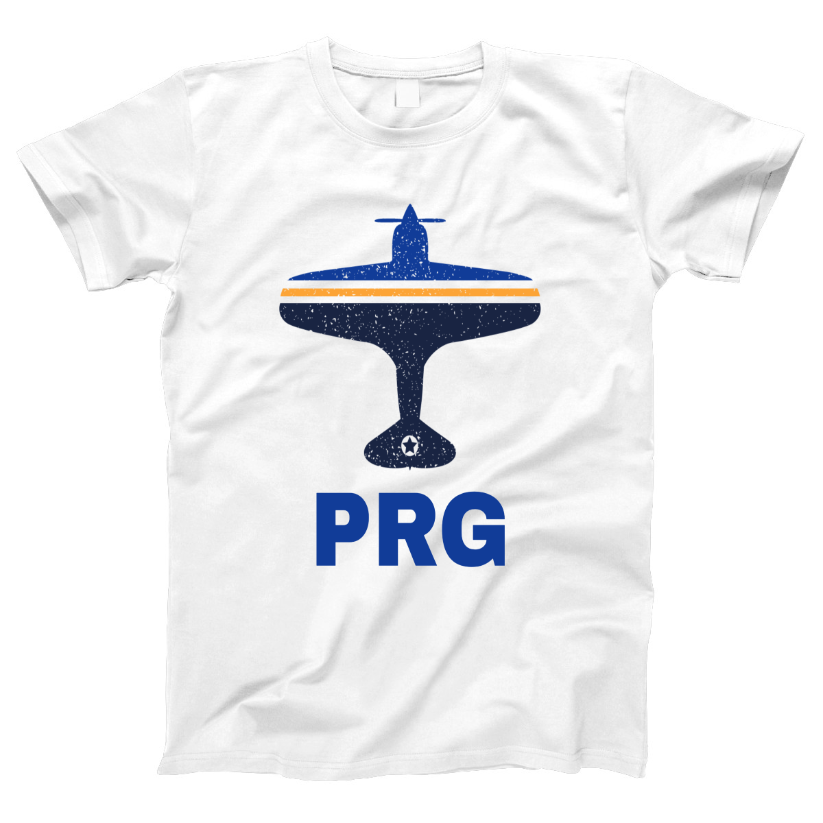 Fly Prague PRG Airport Women's T-shirt | White