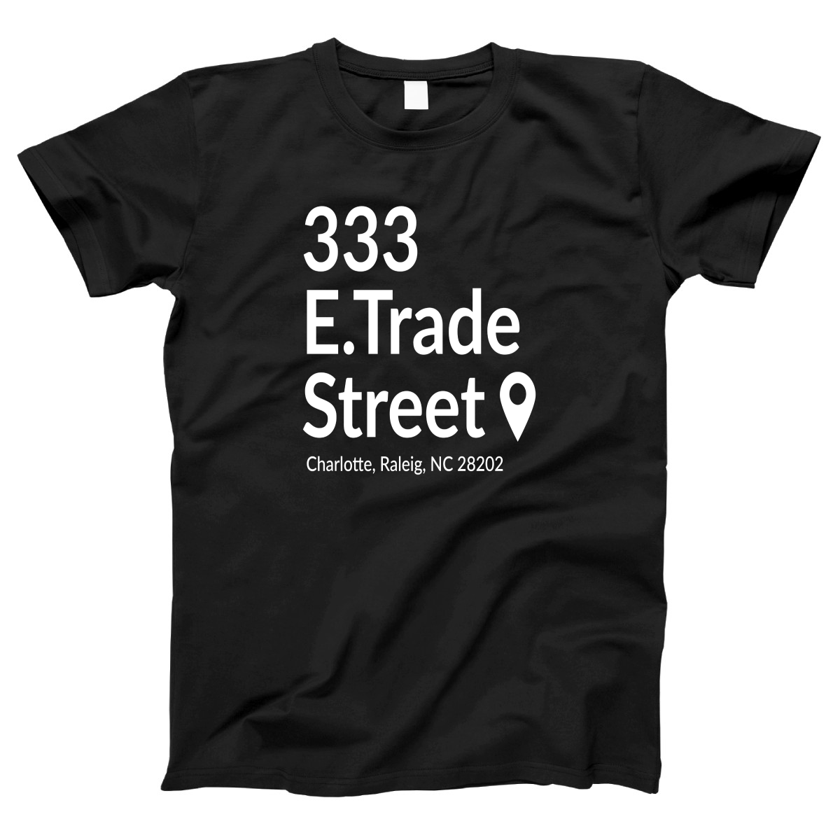 Charlotte Basketball Stadium Women's T-shirt | Black