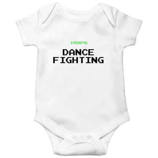 Strengths Dance Fighting  Baby Bodysuits