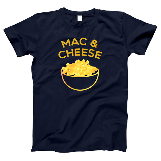 Bowl of Mac and Cheese Women's T-shirt | Navy