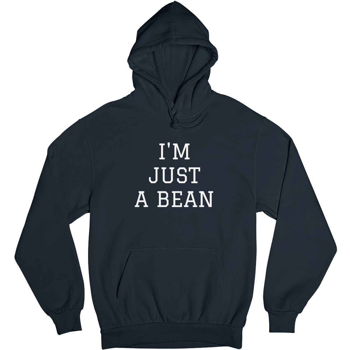 I'm Just A Bean  Unisex Hoodie | Navy
