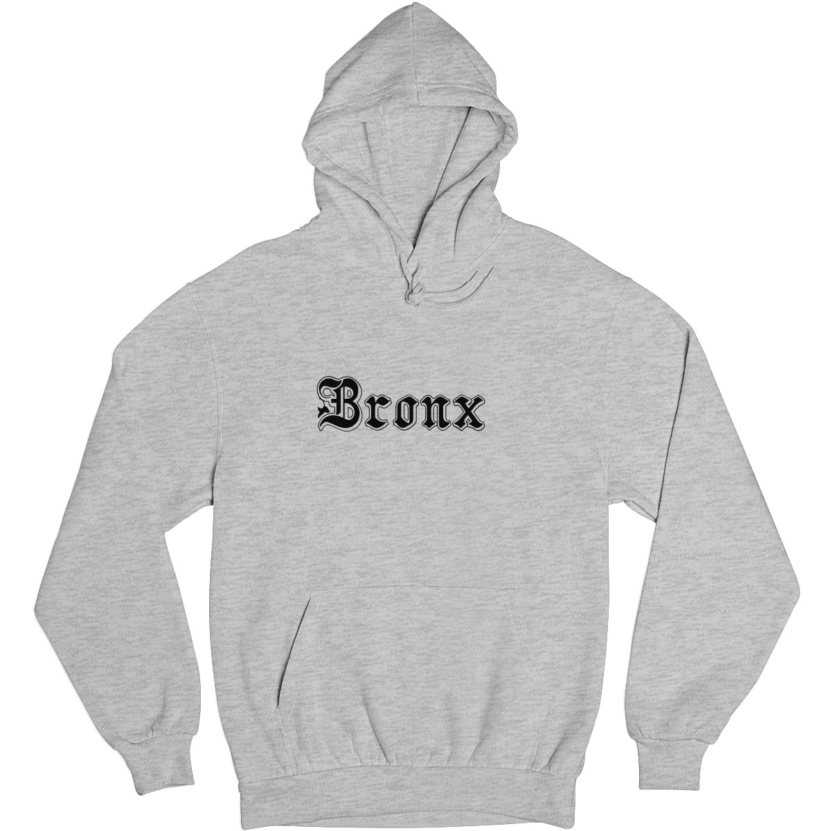 Bronx Gothic Represent Unisex Hoodie | Gray
