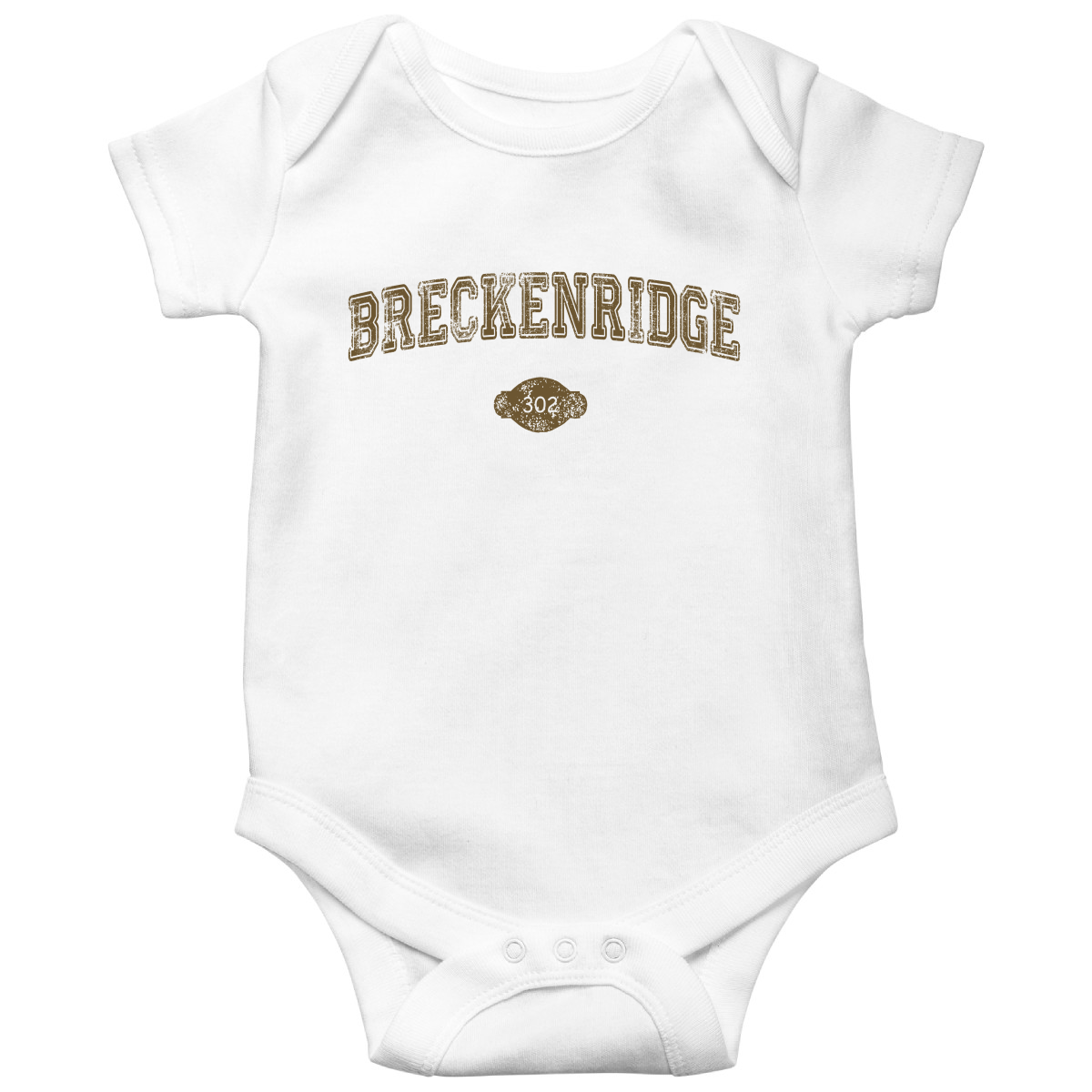 Breckenridge 1880 Represent Baby Bodysuits | White