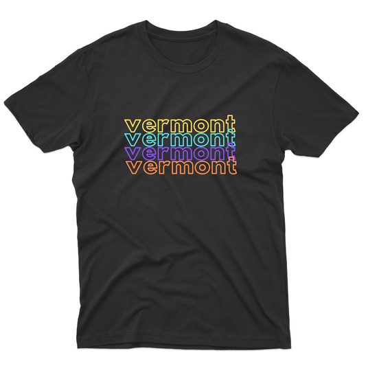 Vermont Men's T-shirt | Black