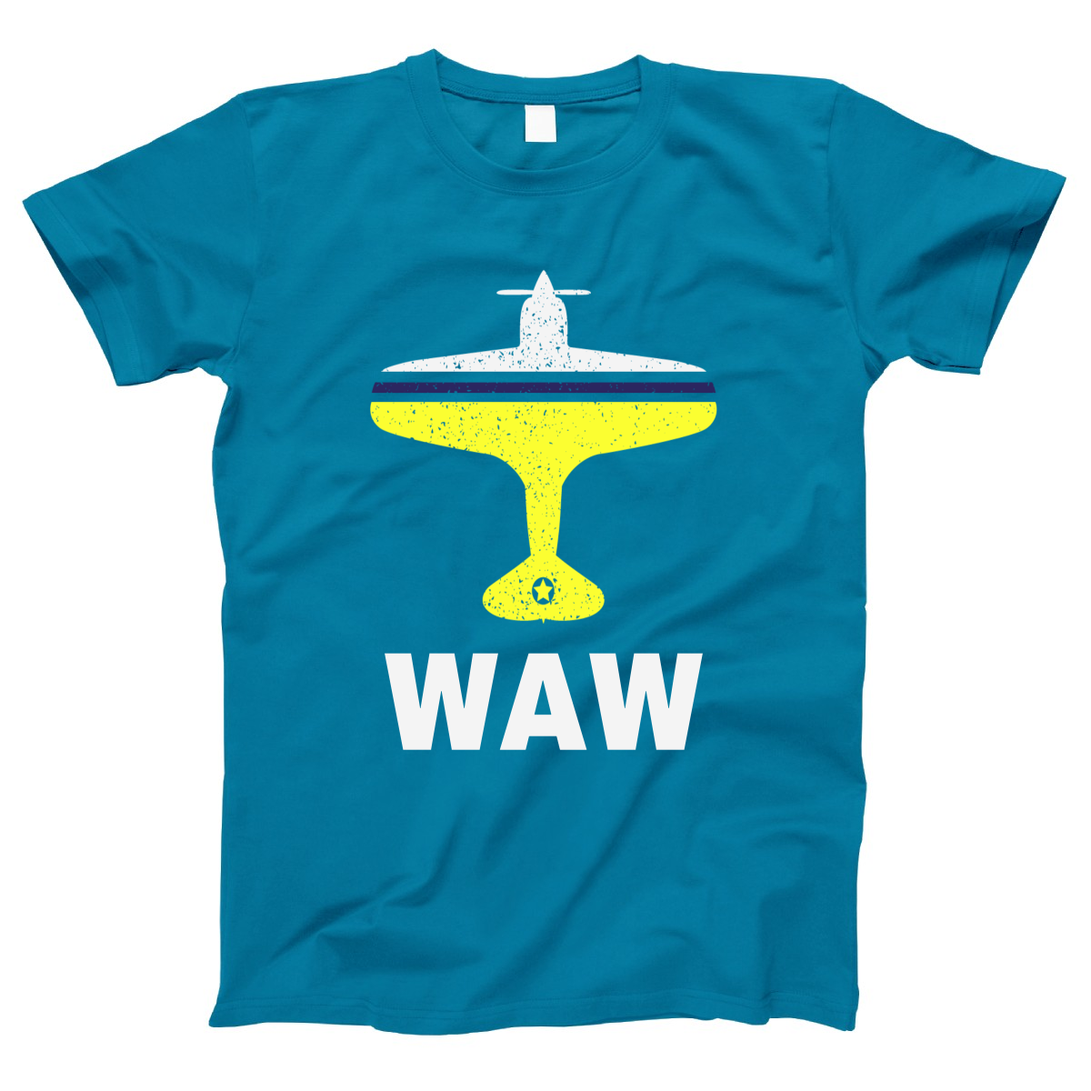 Fly Warsaw WAW Airport Women's T-shirt | Turquoise