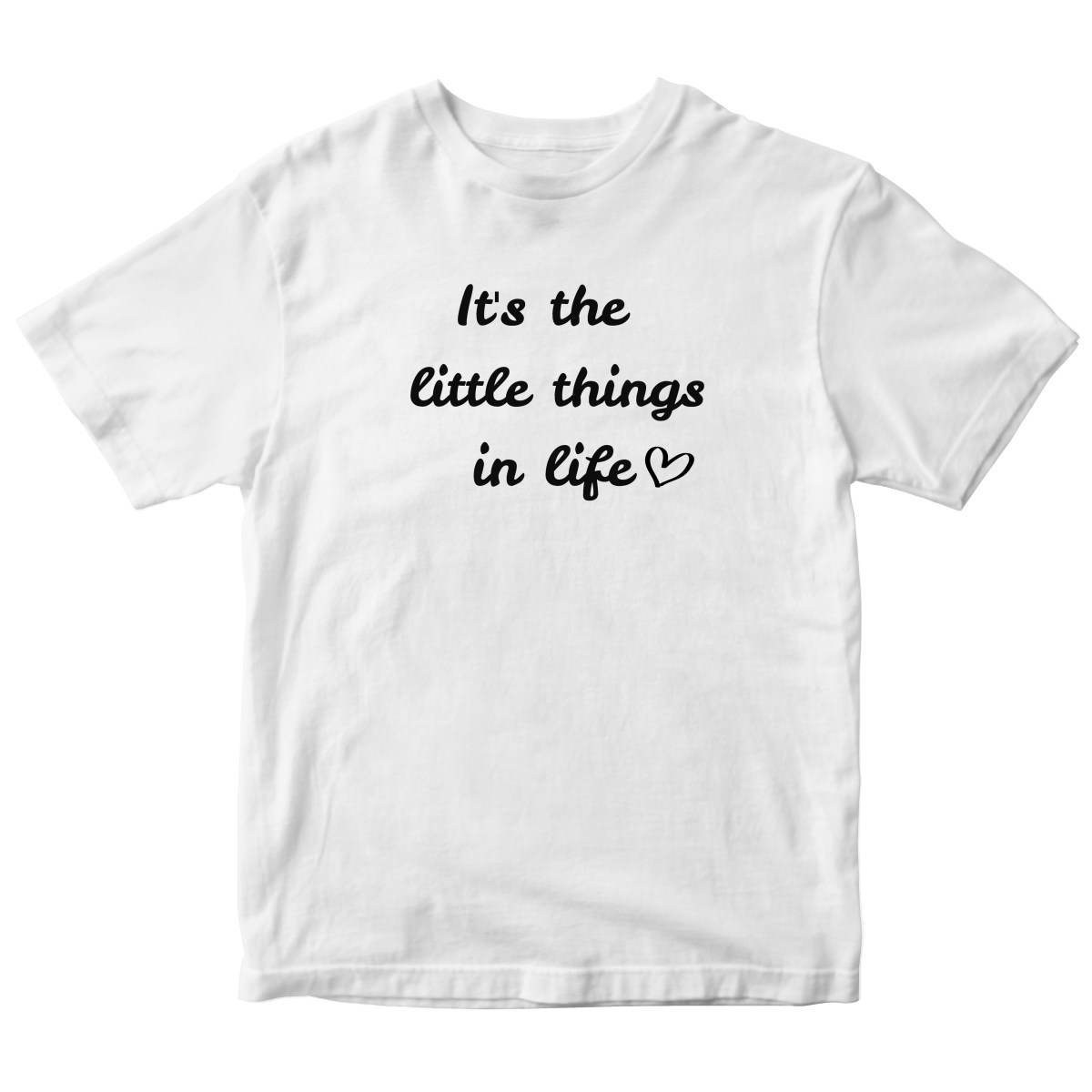 It's The Little Things In Life Toddler T-shirt | White