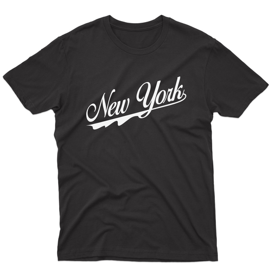 New York Men's T-shirt | Black