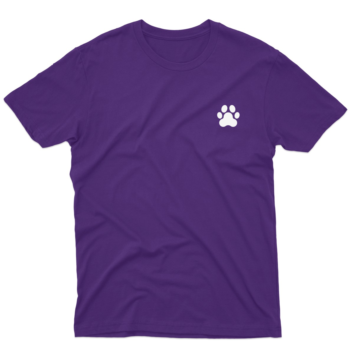 Paw Men's T-shirt | Purple
