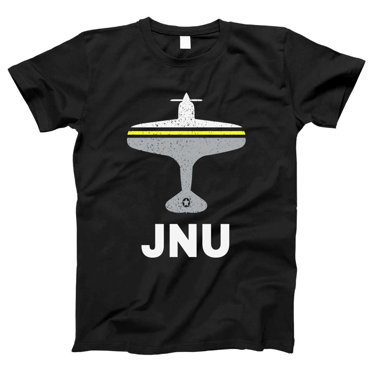 Fly Juneau JNU Airport Women's T-shirt | Black