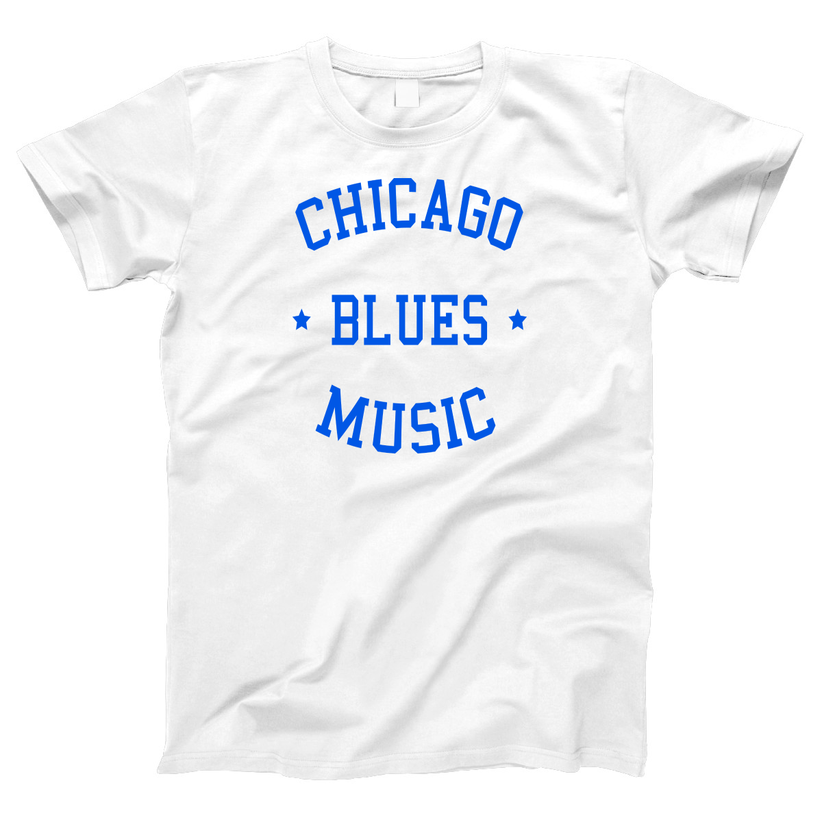 Chicago Blues Music Women's T-shirt | White