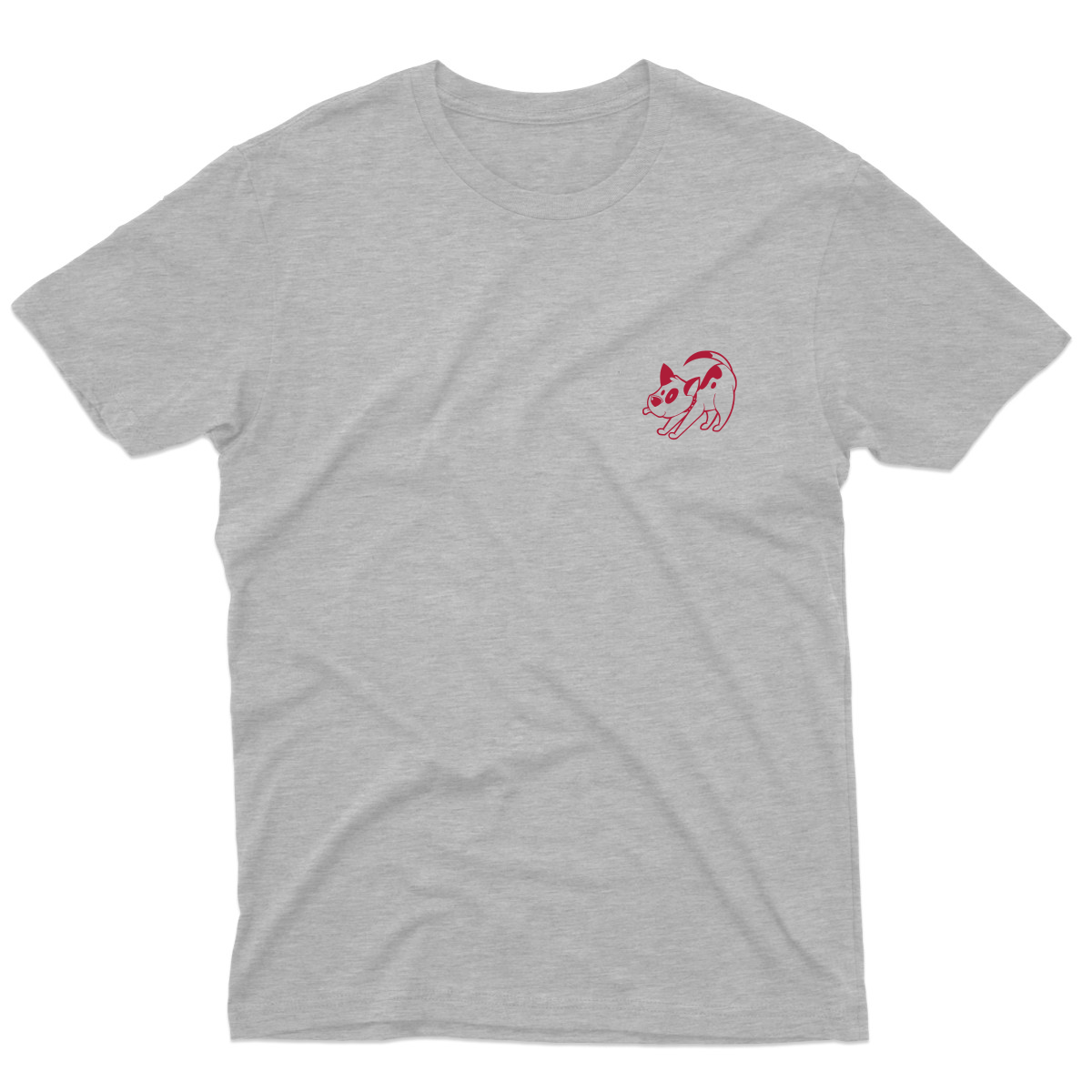 Bull Terrier  Men's T-shirt | Gray