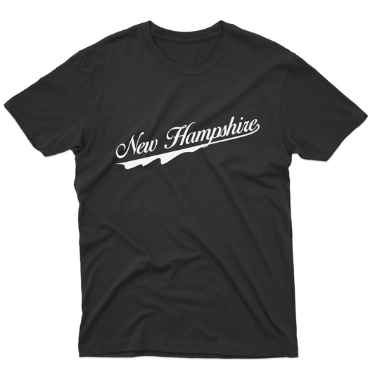 New Hampshire Men's T-shirt | Black