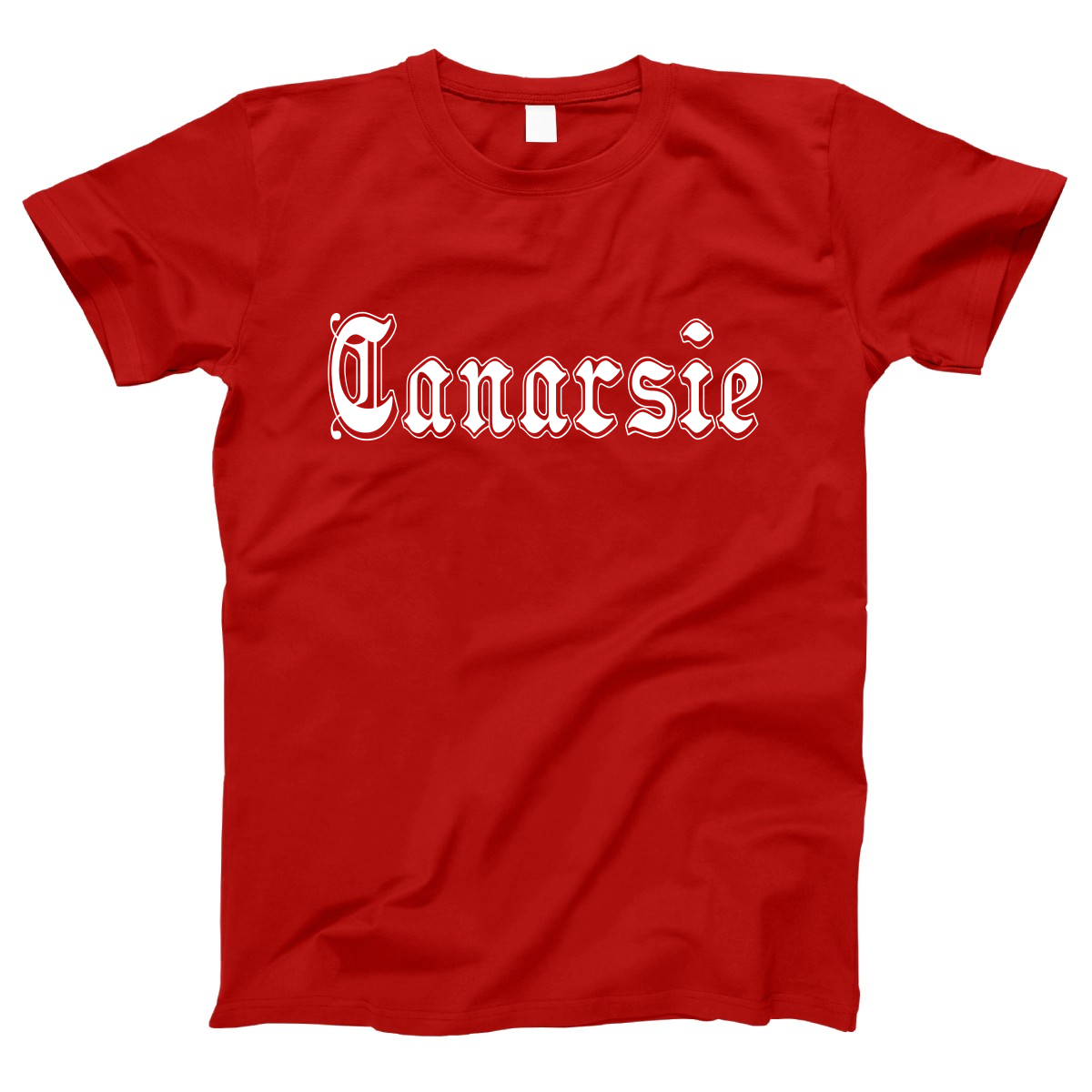Canarsie Gothic Represent Women's T-shirt | Red