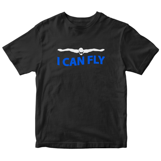 I Can Fly  Kids T-shirt | Black