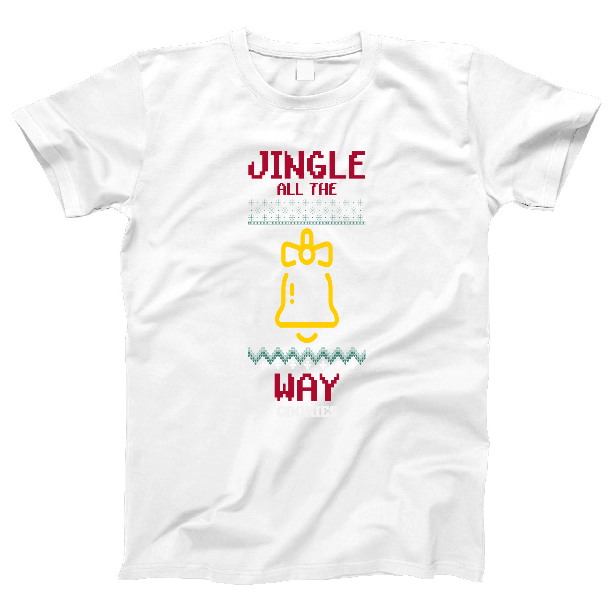 Jingle All the Way! Women's T-shirt | White