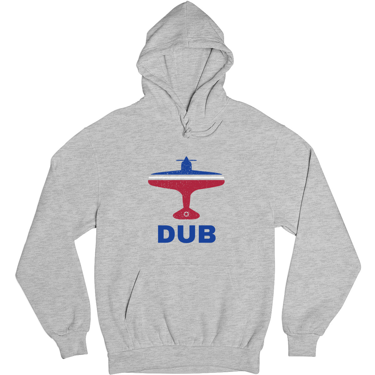 Fly Dublin DUB Airport  Unisex Hoodie | Gray