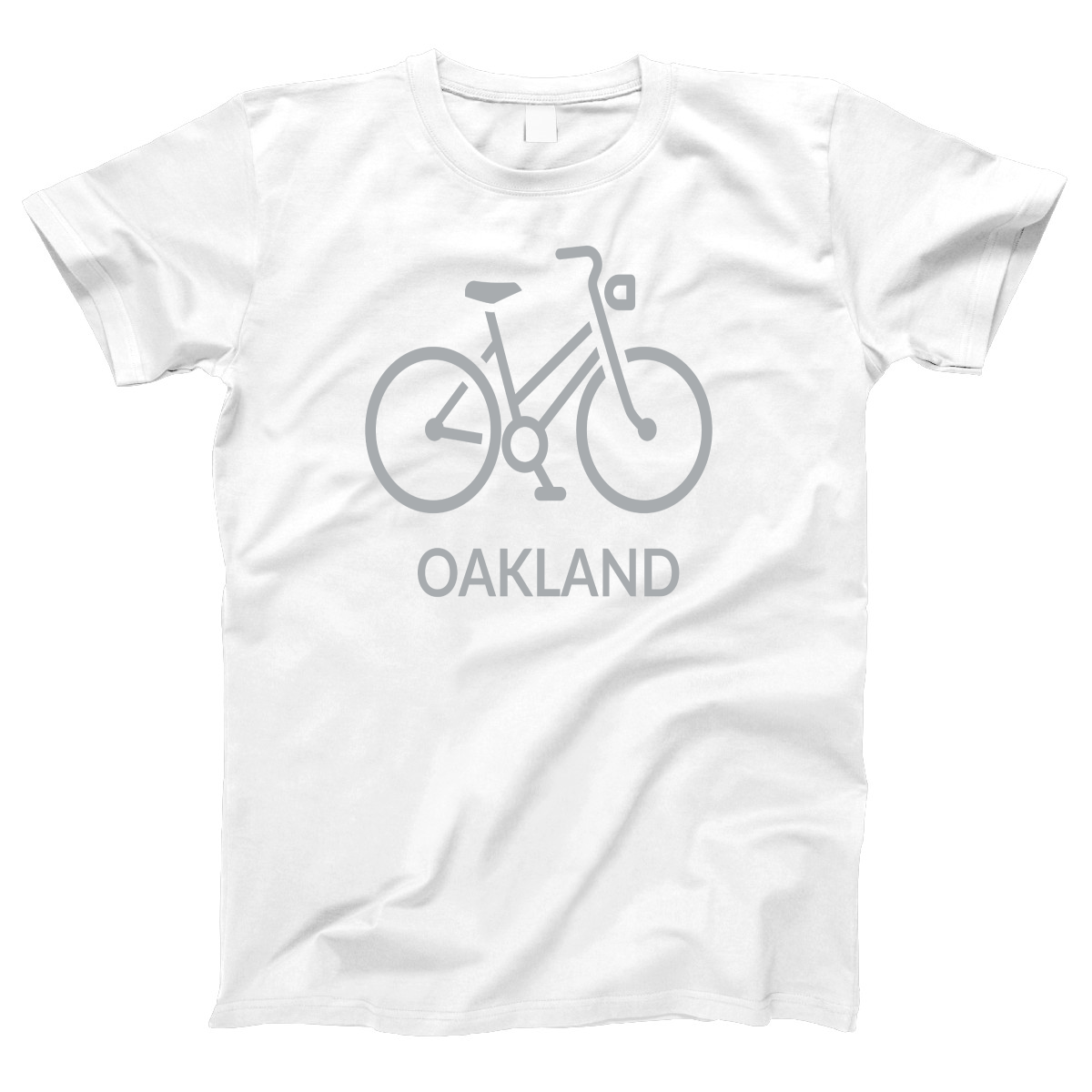 Bike Oakland Represent Women's T-shirt | White