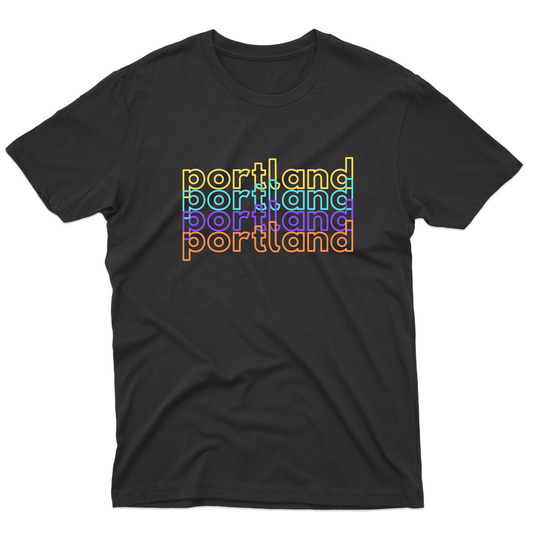 Portland Men's T-shirt | Black