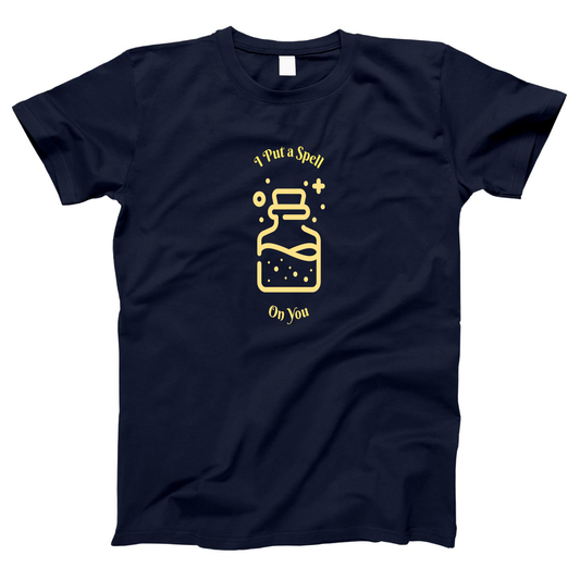 I Put a Spell On You Women's T-shirt | Navy