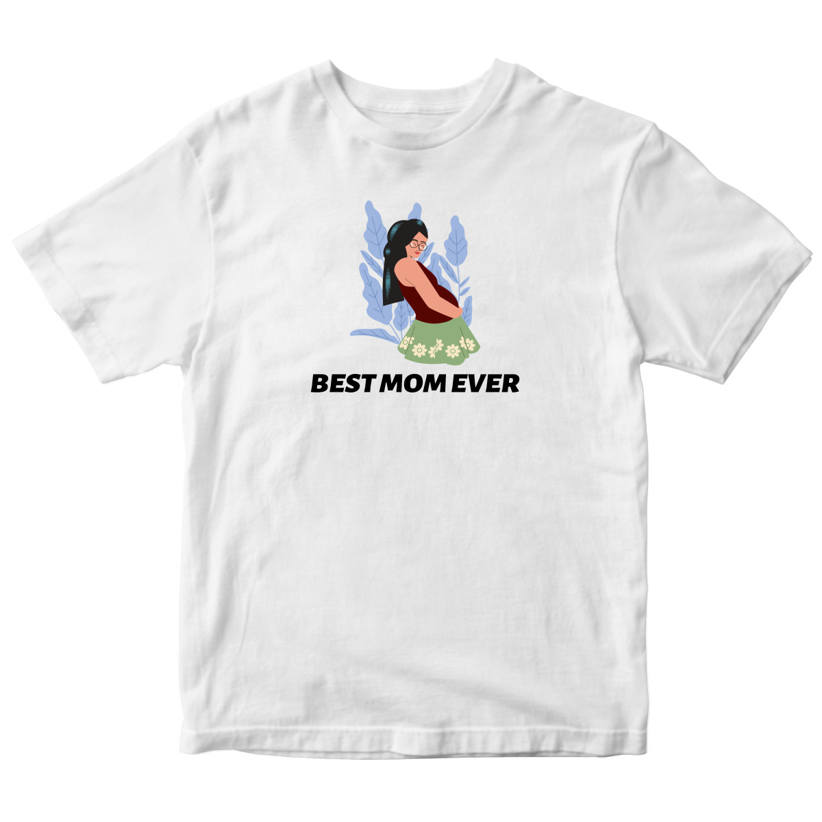Best Mom Ever Kids T-shirt | White