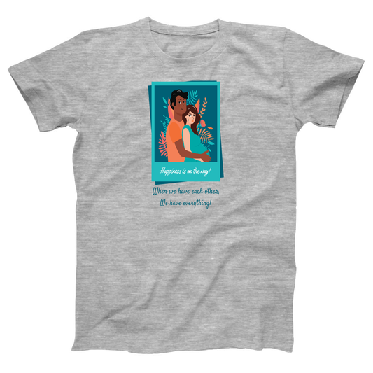 Happiness is on the way Women's T-shirt | Gray