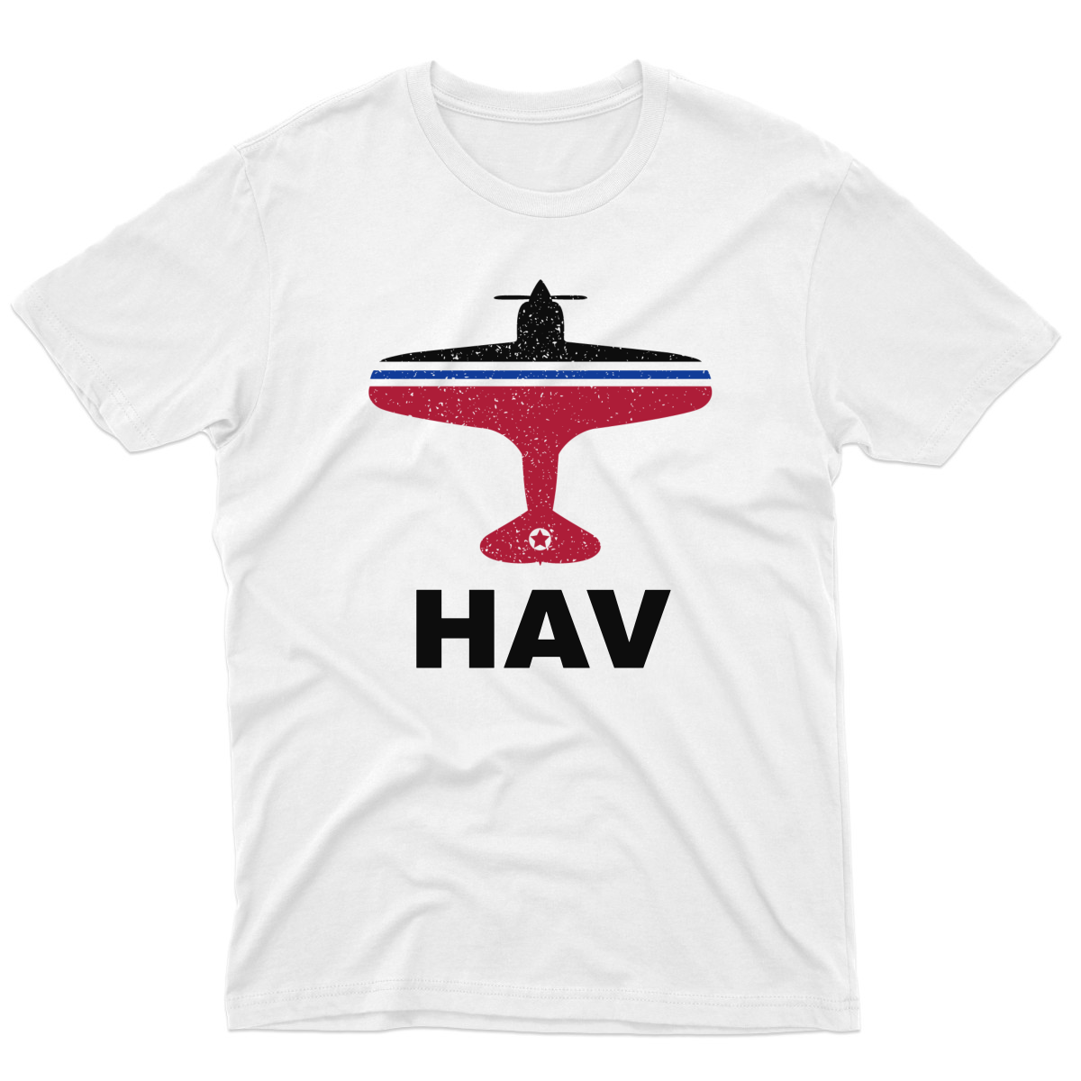 Fly Havana HAV Airport Men's T-shirt | White