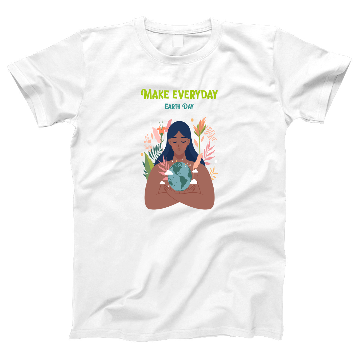 Earth Day Everyday Women's T-shirt | White