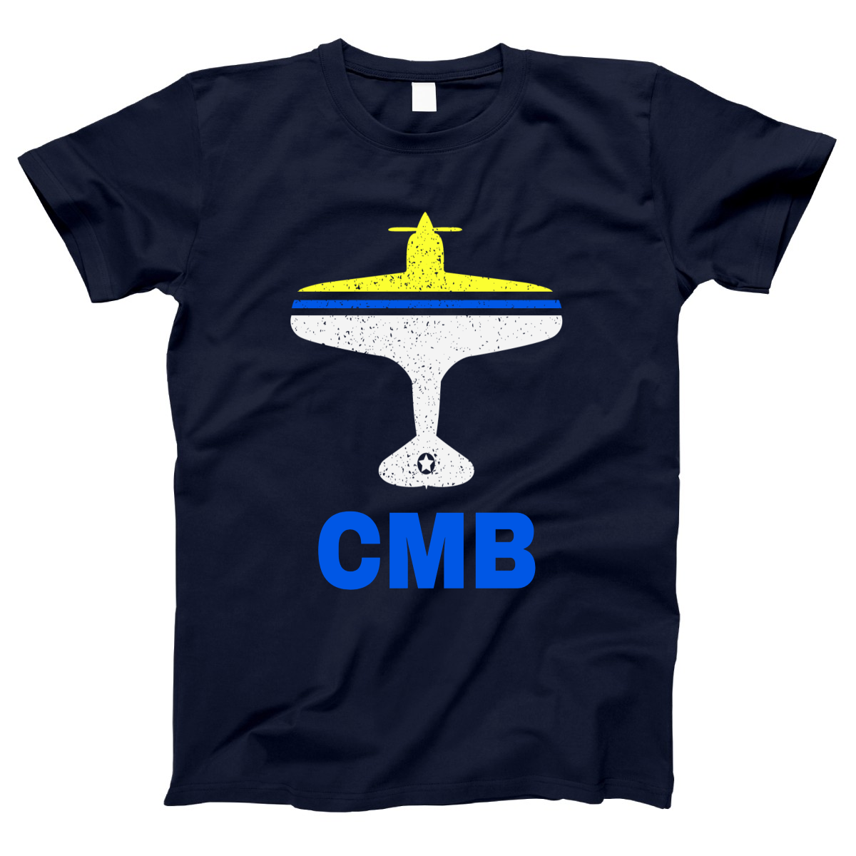 Fly Colombo CMB Airport Women's T-shirt | Navy