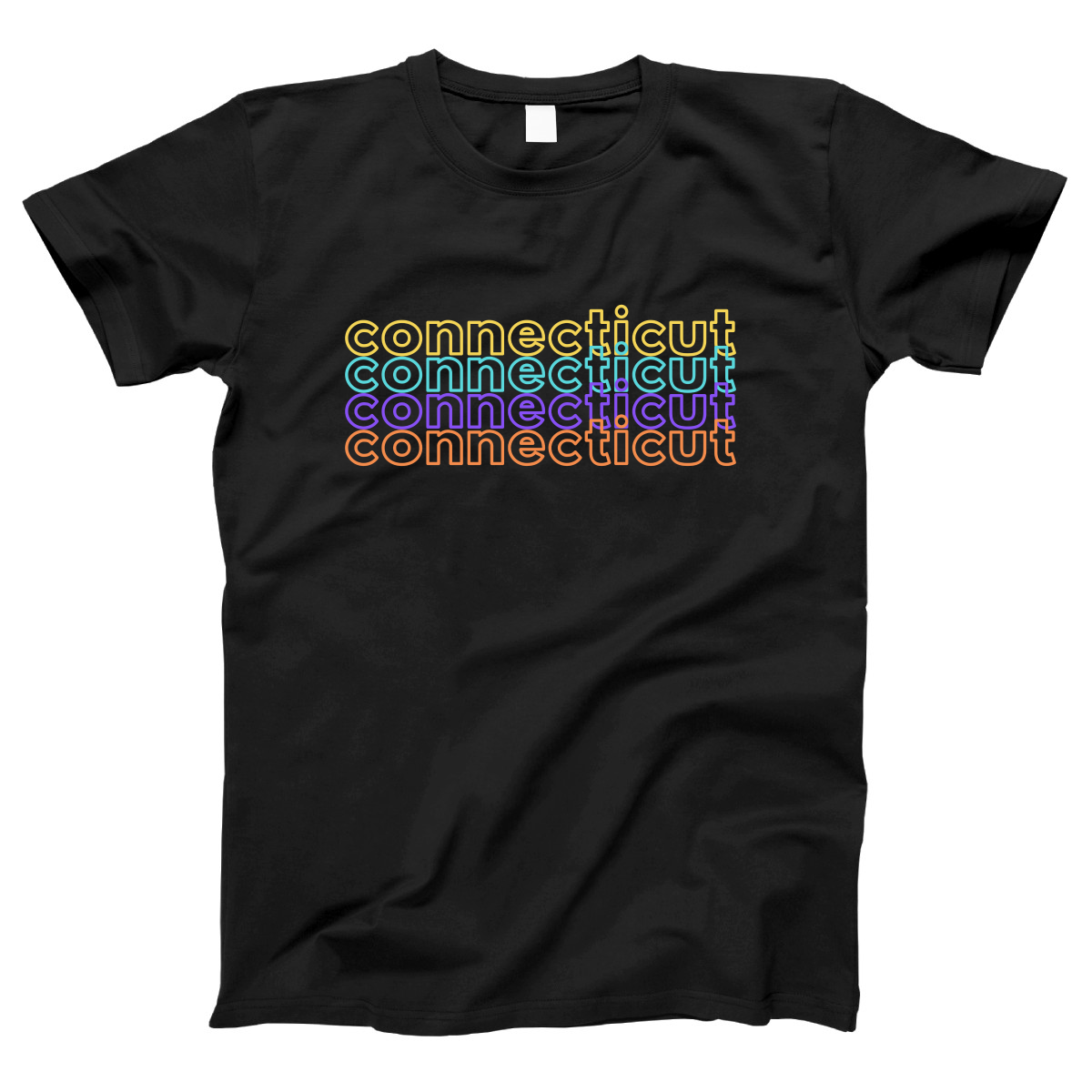 Connecticut Women's T-shirt | Black
