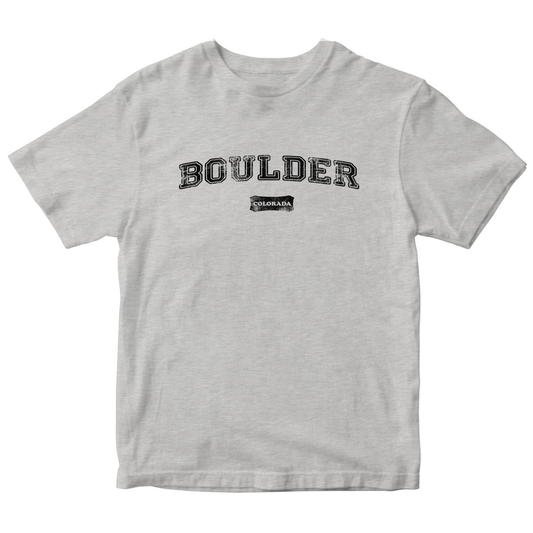 Boulder Colorado Represent Kids T-shirt