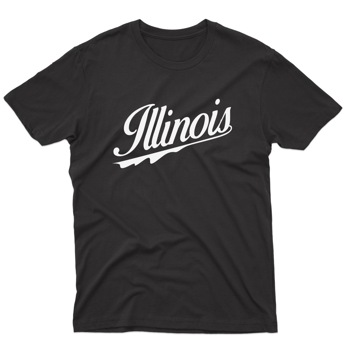Illinois Men's T-shirt | Black