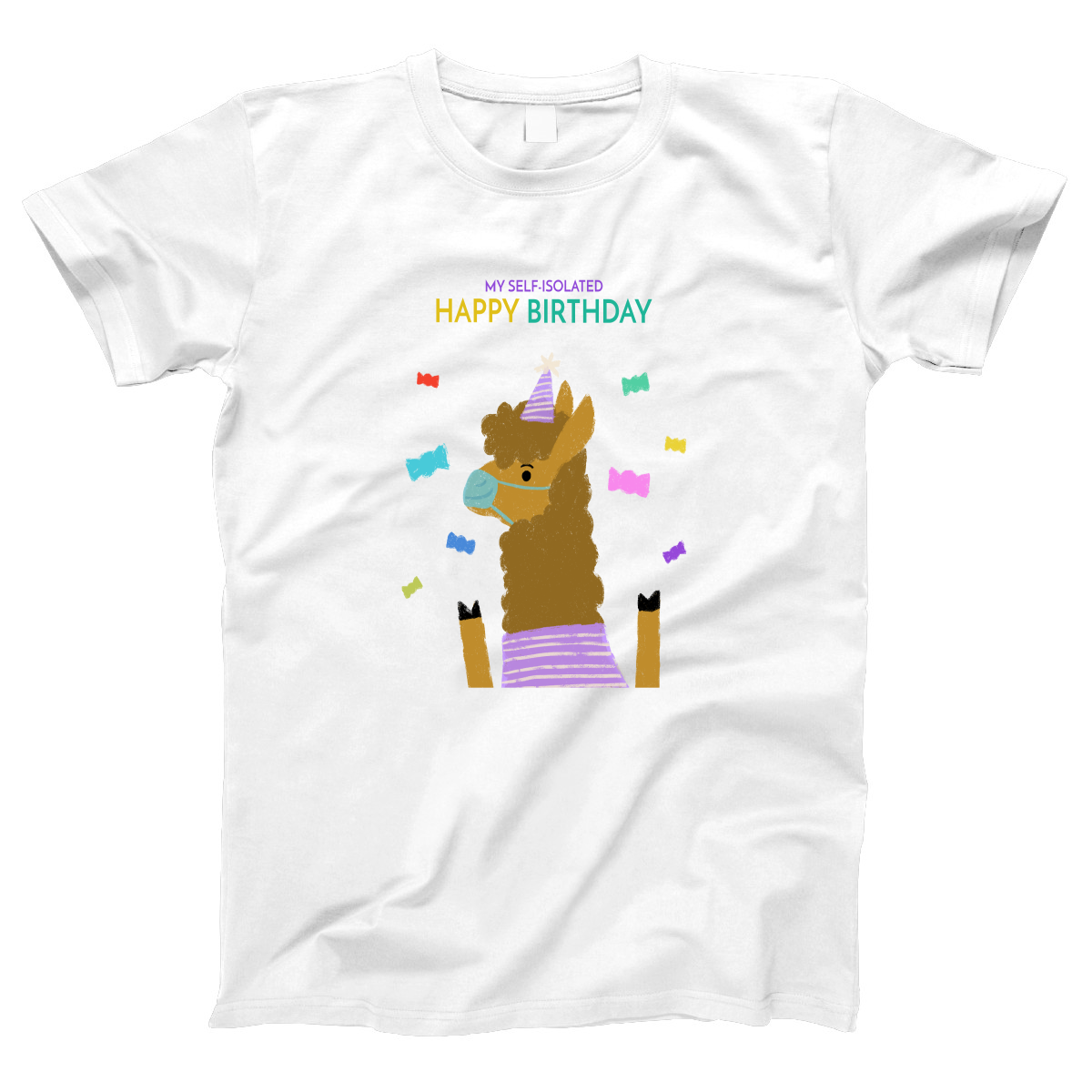 My Self Isolated Women's T-shirt | White