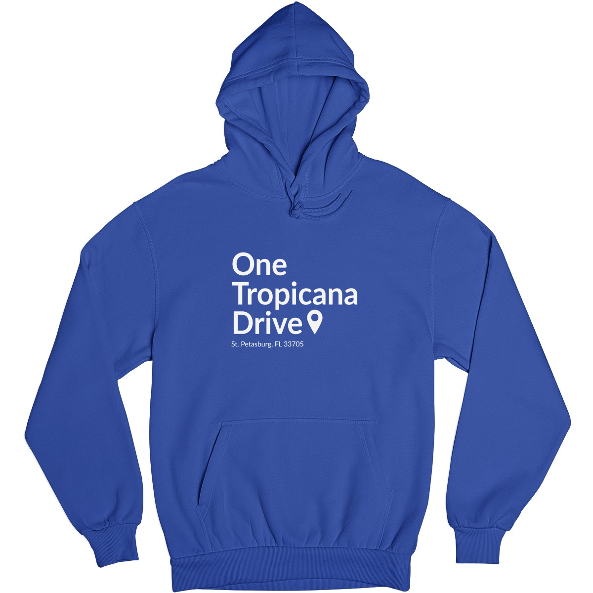 Tampa Bay Baseball Stadium Unisex Hoodie | Blue