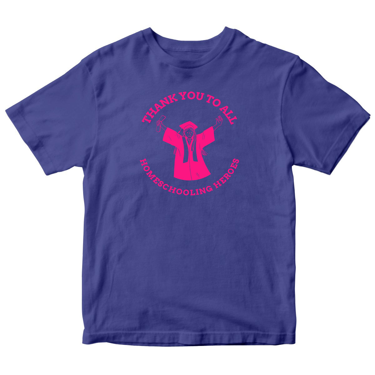 School-1 Kids T-shirt | Blue