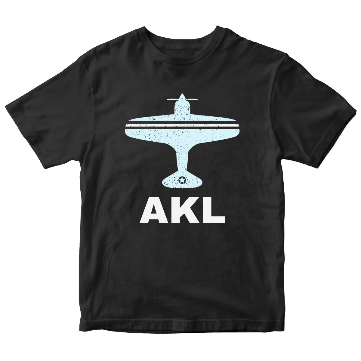 Fly Auckland AKL Airport Kids T-shirt