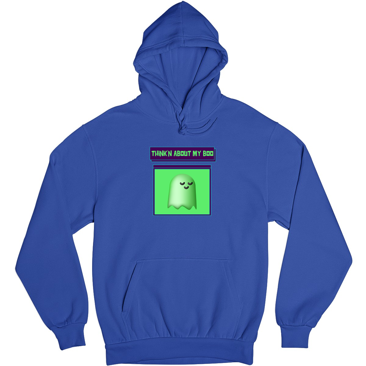 Think'n About My Boo Unisex Hoodie | Blue