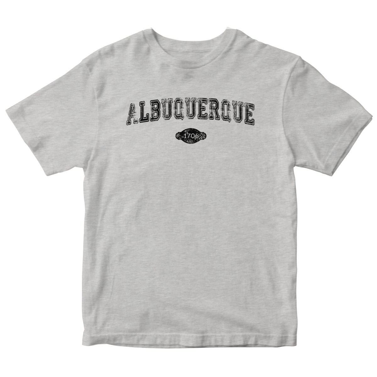 Albuquerque 1706 Represent Toddler T-shirt | Gray