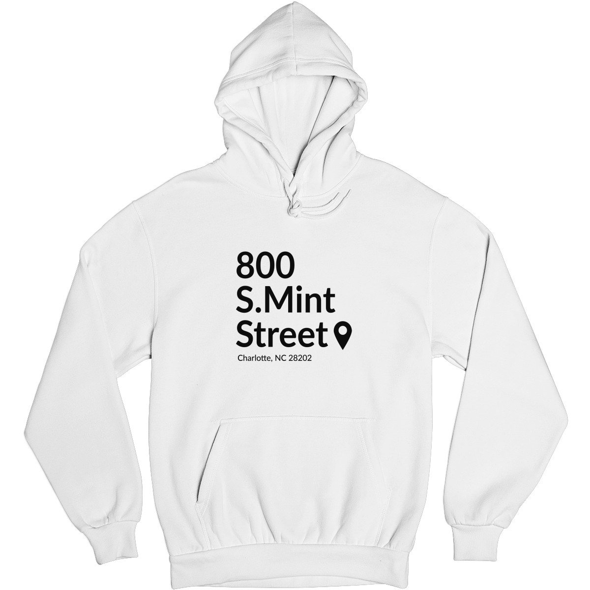 Carolina Football Stadium Unisex Hoodie | White
