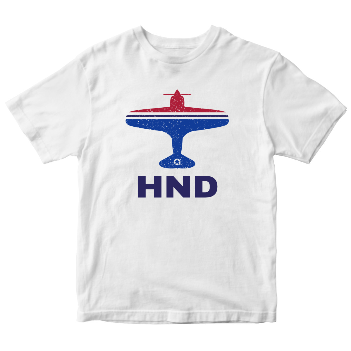 Fly Tokyo HND Airport  Kids T-shirt | White