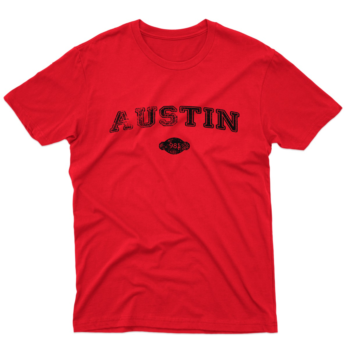 Austin 1839 Represent Men's T-shirt | Red