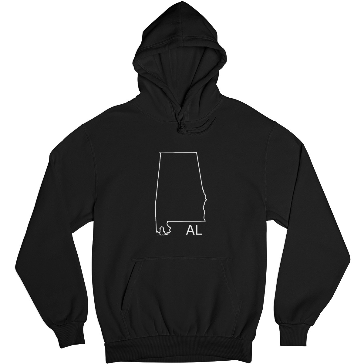 Alabama Unisex Hoodie | Black