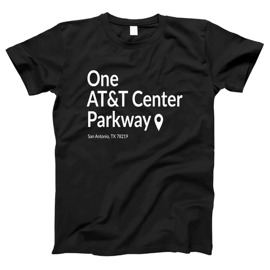 San Antonio Basketball Stadium Women's T-shirt | Black